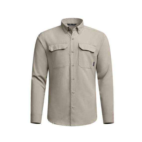 Image of the Sitka Rossby Long Sleeve Shirt in Oak
