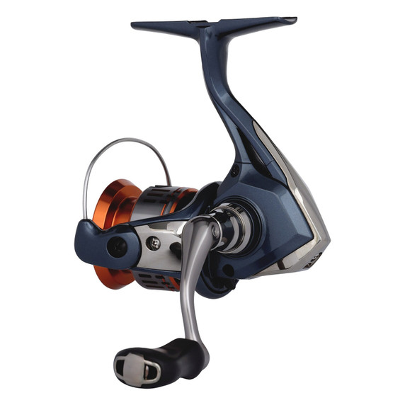 tilted image of Shimano Nasci Spinning Reel.