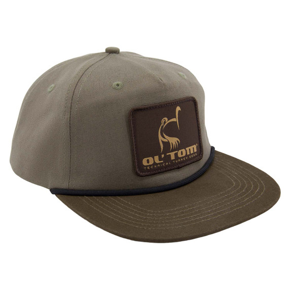 Image of the Drake Waterfowl Lost Hat X Ol' Tom Goat Rope Hybrid Cap in Walnut/Roux