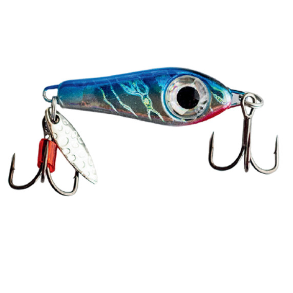 Image of Head Hunter Lures Rock Knocker Spoon in Blue Shiner