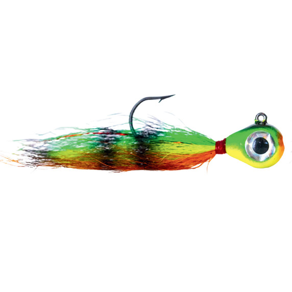 Image of Head Hunter Lures Rock Knocker Bucktail Jig in Firetiger