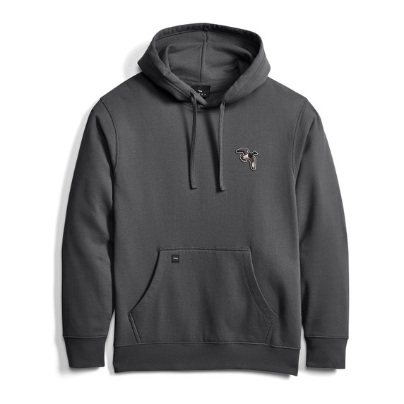 Image of the Sitka Species Pullover Hoodie in Iron Grey
