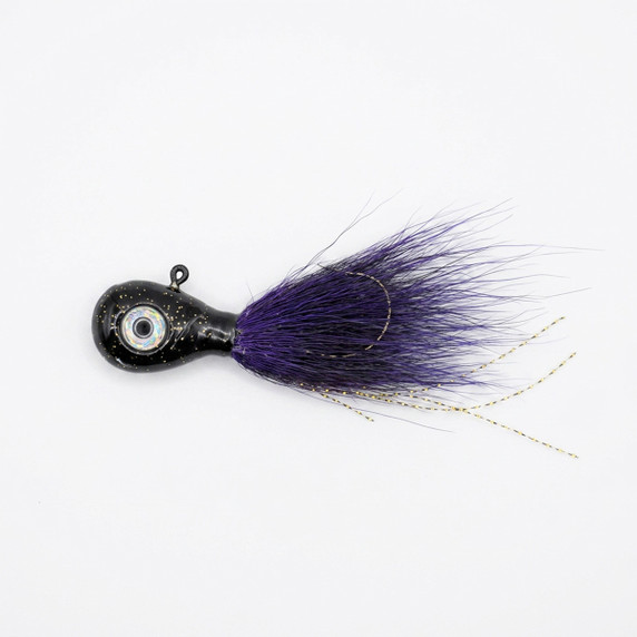 Head Hunter Lures Kidney Bucktail Jig in Purple Haze