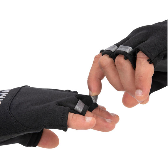 Finger tip image of Simms Freestone Half Finger Mitt.
