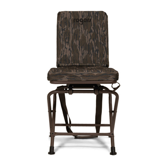 Image of the Rogers Workin Man 360 Swivel Chair in Mossy Oak Original Bottomland