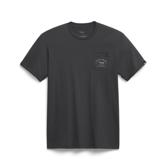 Front image of the Sitka High Water Pocket Tee.