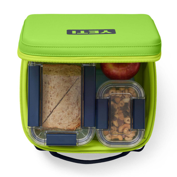 Filled with Food Image of the Yeti Daytrip 3L Insulated Lunch Box.