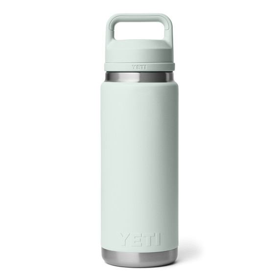 Back Image of the Yeti Rambler 26 oz. Water Bottle with Color-Matched Chug Cap.