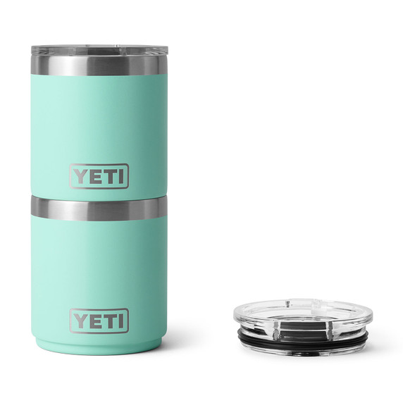 Stacked Image of the Yeti Rambler 10 oz. DuraSip Ceramic-Lined Lowball.