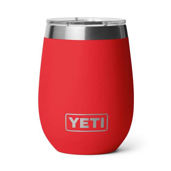 Image of the Yeti Rambler 10 oz. Wine Tumbler with DuraSip Ceramic Lining in Rescue Red