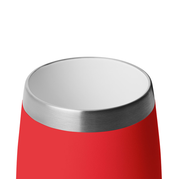 Ceramic Lining Image of the Yeti Rambler 10 oz. Wine Tumbler.