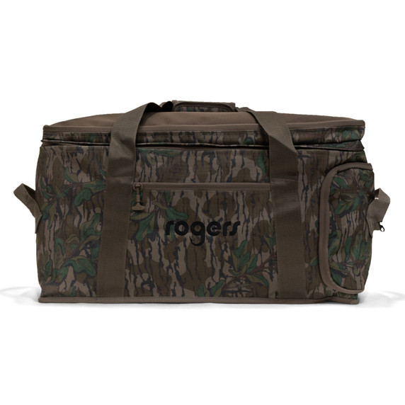 Image of the Rogers Elite Camo Duffel Bag in Mossy Oak Greenleaf