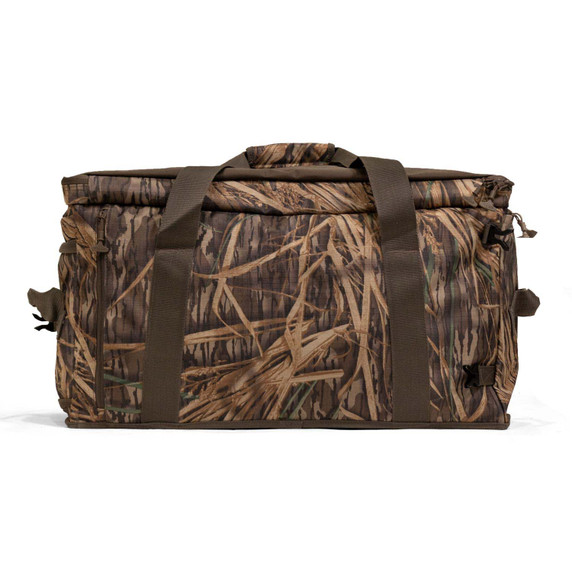 Back image of the Rogers Elite Camo Duffel Bag.