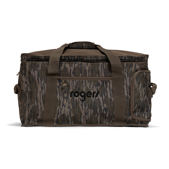 Image of the Rogers Elite Camo Duffel Bag in Mossy Oak Original Bottomland