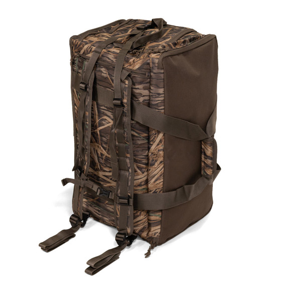 Back pack strap image of the Rogers Elite Camo Duffel Bag.