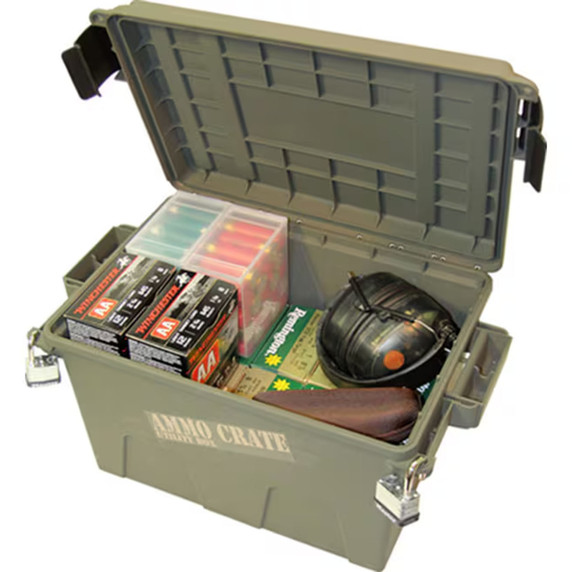 Opened image of the Case Gard Ammo Crate Utility Box.
