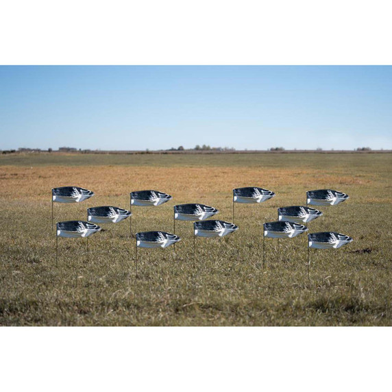 Image of the GHG Pro-Grade Sock Decoys Tall Blue Goose Windsock without Heads.