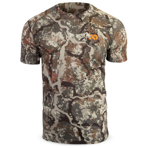 Image of the First Lite Wick Short Sleeve Crew in Specter