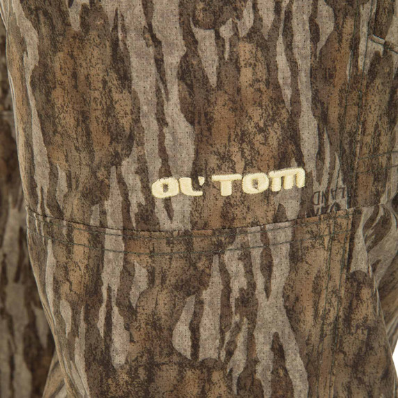 Ol' Tom Logo Image of the Drake Waterfowl Early Bird Spider Web Technology Pant.
