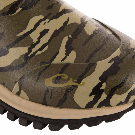 Drake Logo Image of the Drake Waterfowl Offroad Rubber Deck Boots.
