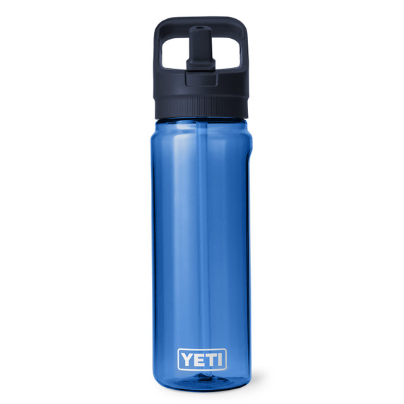 Front Open Image of the Yeti Yonder 750ml/25 oz. Water Bottle with Color-Matched Yonder Straw Cap.