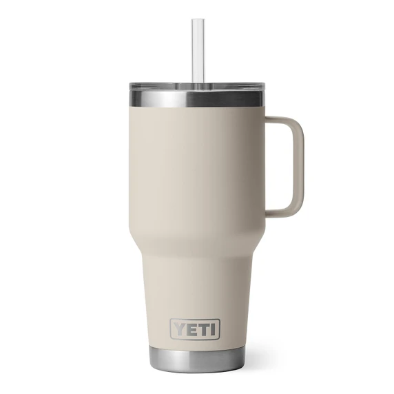 Image of the Rambler 35 oz. Straw Mug 2.0 with Straw Lid in Cape Taupe
