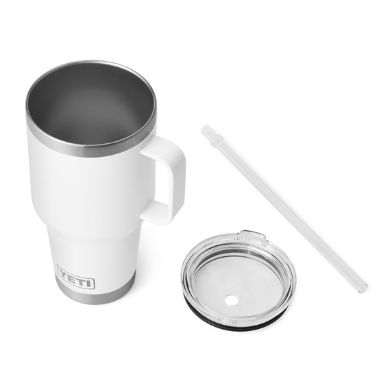 Open Image of the Rambler 35 oz. Straw Mug 2.0 with Straw Lid.