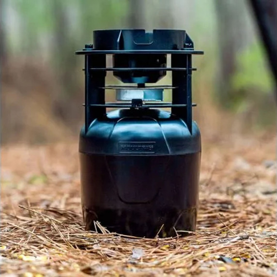 Parts image of the Moultrie 250 LB Deer Feeder Connected.