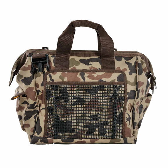 Back image of the Mud River Maynard Reece Dog Handler Bag.