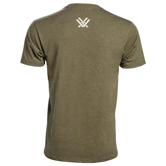 Back Image of the Vortex Turkey Core Logo T Shirt.