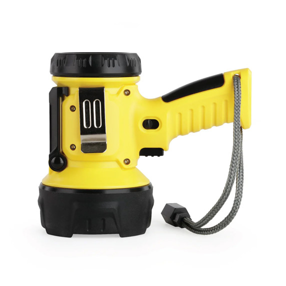 Pointed down image of the Luxpro XP790 Rechargeable LED Spotlight.