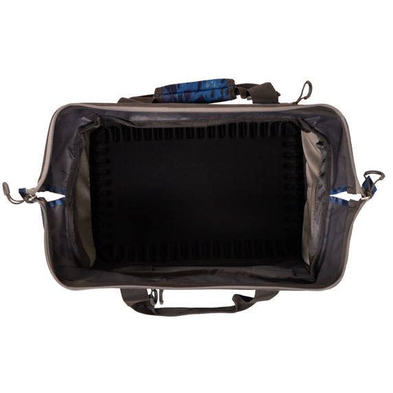 Inside image of the FishTacker Superdry Tackle Bag.