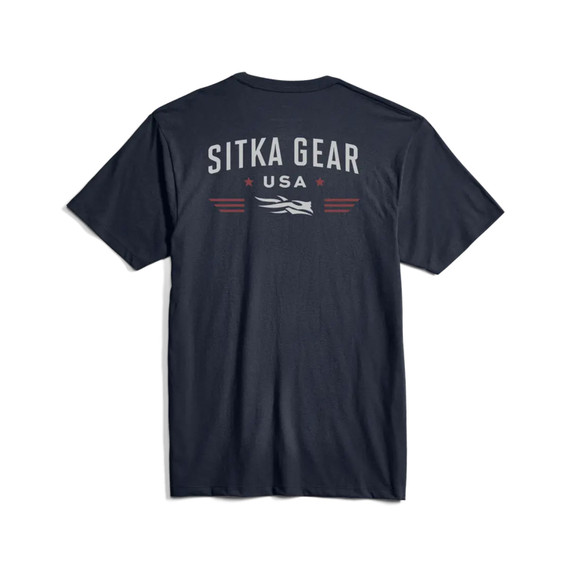 Image of the Sitka Wingman Tee in Eclipse