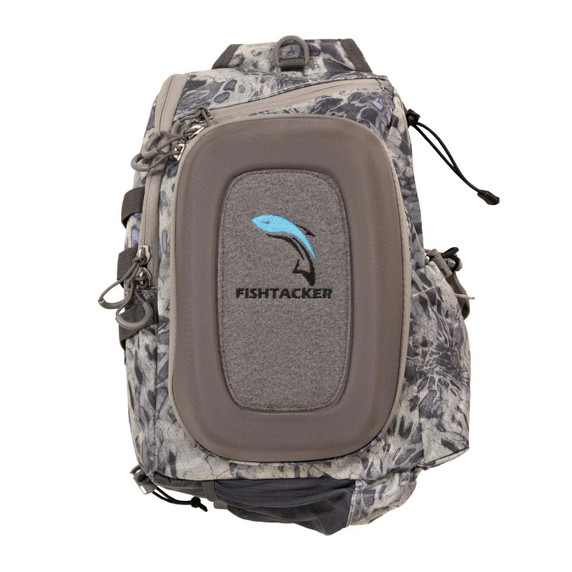 Image of the Fishtacker Riverpath Chest Pack in Silvermist