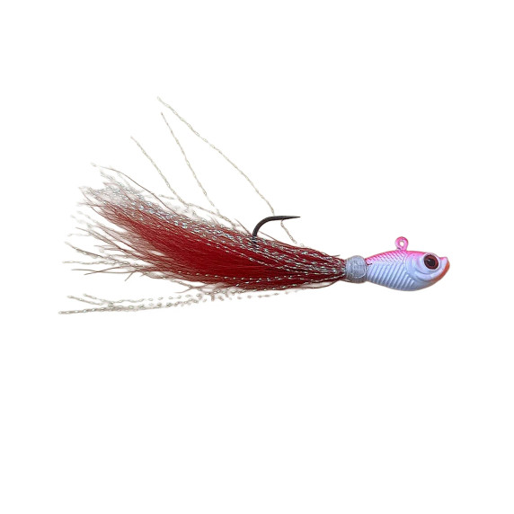 Head Hunter Lures Bucktail Jig in Pink