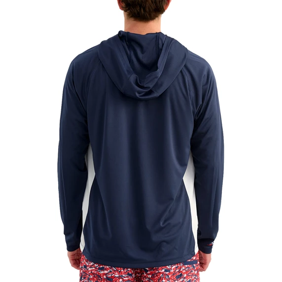 Back Image of the Huk Performance Fishing Pursuit America 250 Performance Hoodie.