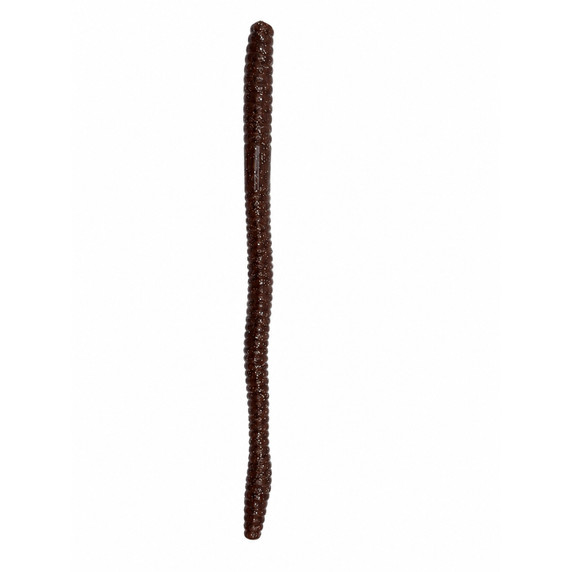 Image of Head Hunter 7" Super Soft Crawler in Brown / Silver Glitter