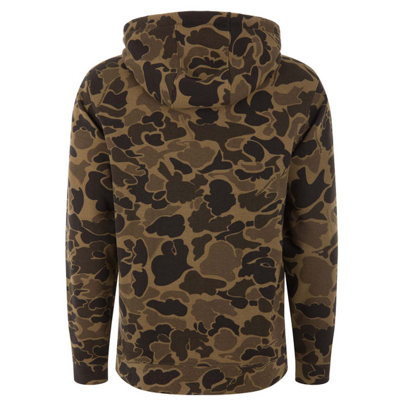 Back Image of the Image of the Cotton Logo Work Hoodie.