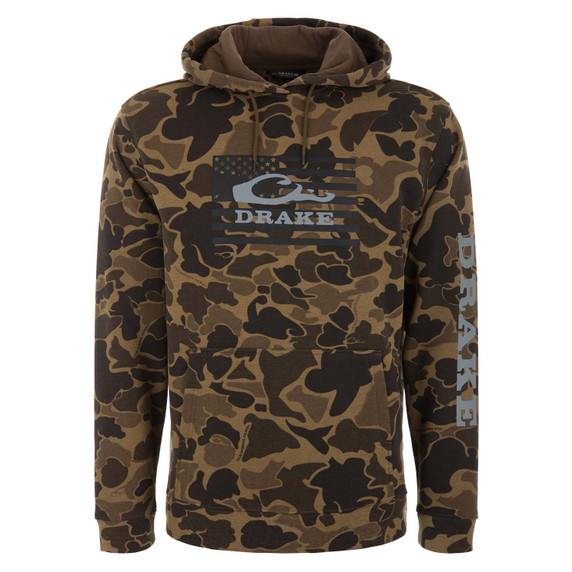 Image of the Cotton Logo Work Hoodie in Old School Sport