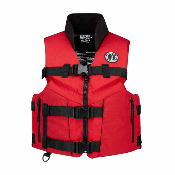 Image of the Mustang Survival Accel 100 Fishing Foam Vest.