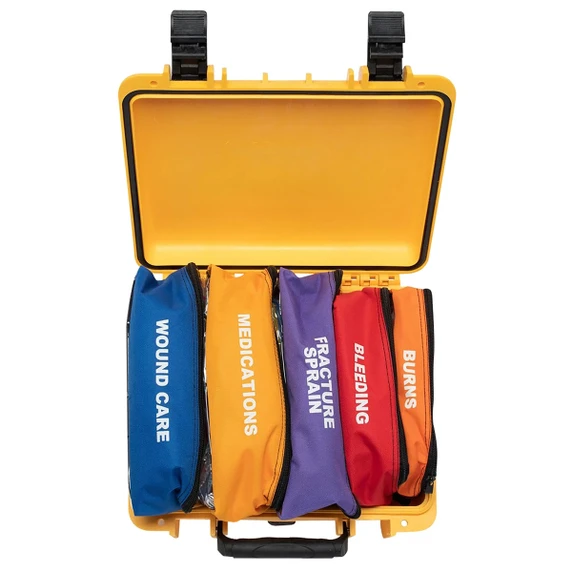 Opened Image of the Adventure Medical Kits Marine Series 600 Medical Kit.