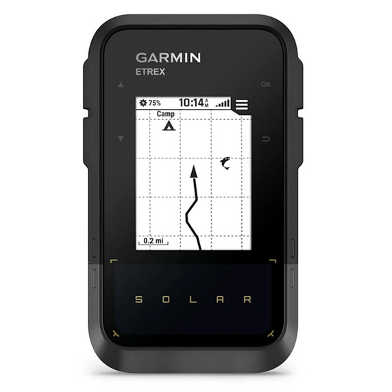 Navigation Image of the eTrex Solar-Powered GPS Handheld Navigator.