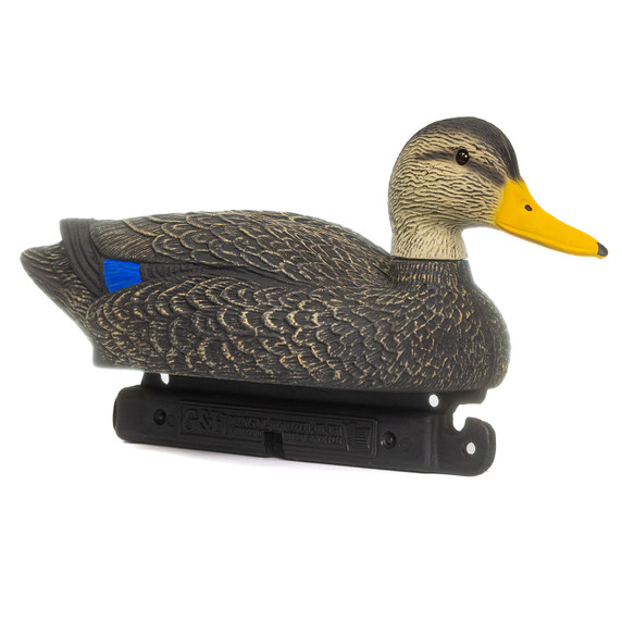 Single Duck Image of a G&H Decoys Black Duck Magnum Decoy.