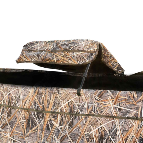 Image of the Beavertail 1400/1600 Boat Blind Flip Lid in Karma Wetland