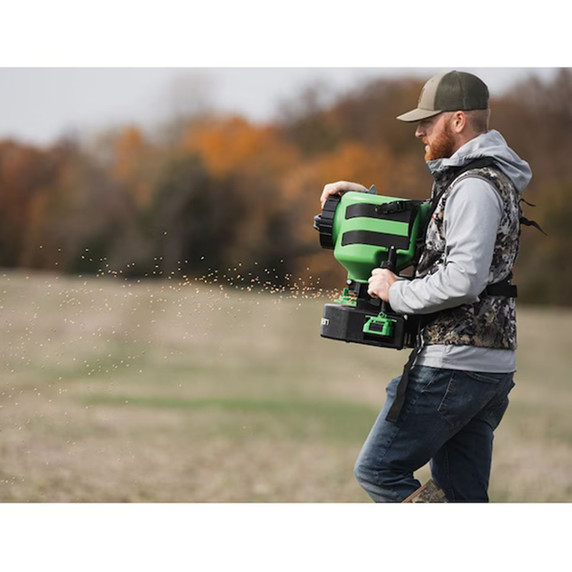 In use image of the Hooyman 35LB 24V Chest Spreader.