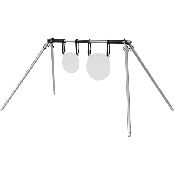 Image of the Birchwood Casey AR500 8" and 10" Steel Target Gong Hanger Kit.