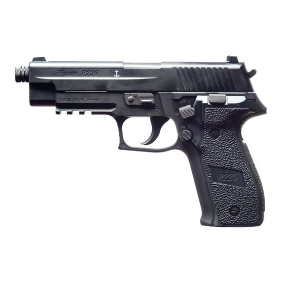 Image of the Sig Sauer P226 Air Pistol CO2 177 16+1 with Black Polymer Grips.