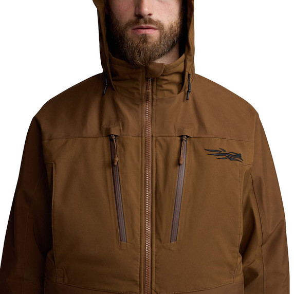 Front Chest Image of the Image of the Sitka Hudson Jacket.