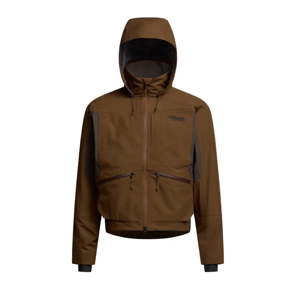 Image of the Sitka Delta Wading Jacket in Cattail Brown