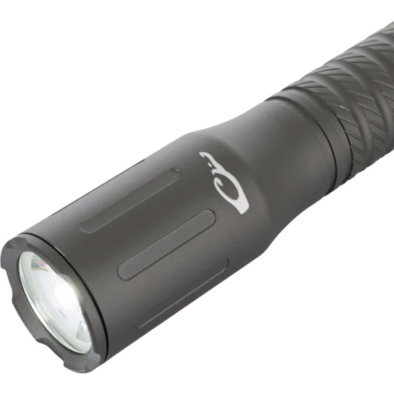 Close up image of the Drake EVO500 Lumen Flashlight.